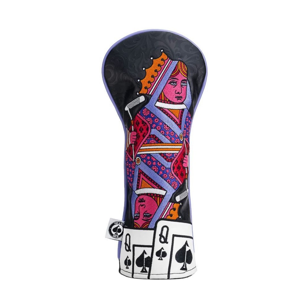 Fairway Headcover Queen Of Spades - Eksklusivt design