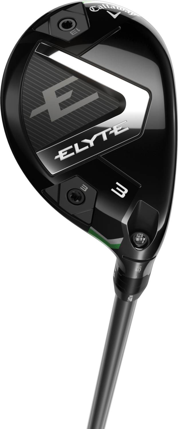 Elyte Dame Hybridkølle   Sort   Højre   22.0° (4 Kølle)   True Temper Eldio Blue White Ir Hyb 40 Dame Grafit fra Callaway