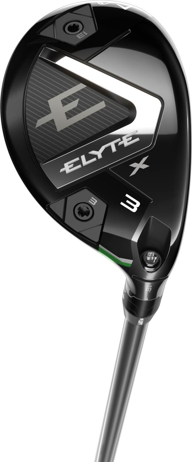 Elyte X Herre Hybridkølle   Sort   Højre   18.0° (3 Kølle)   True Temper Project X Denali Charcoal Hb 60 Regular Grafit fra Callaway