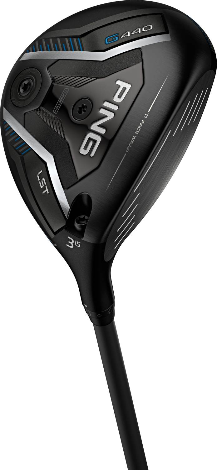 G440 Lst Herre Fairwaykølle   Sort   Højre   15.0° (3 Kølle)     Alta Cb Blue 65 Regular Grafit fra Ping