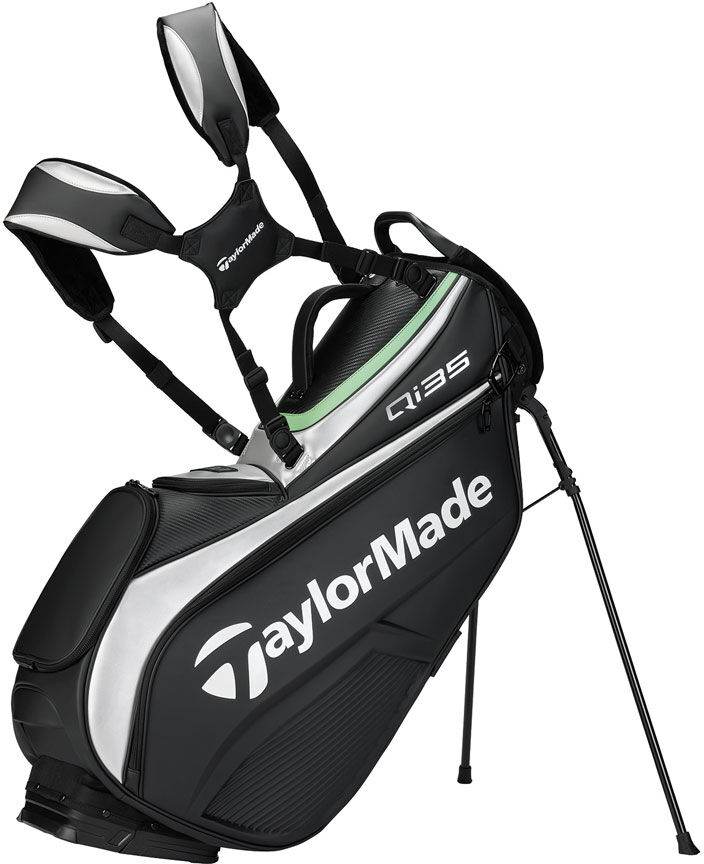 Qi35 Tour Staff Bærebag   Green Grey fra Taylormade
