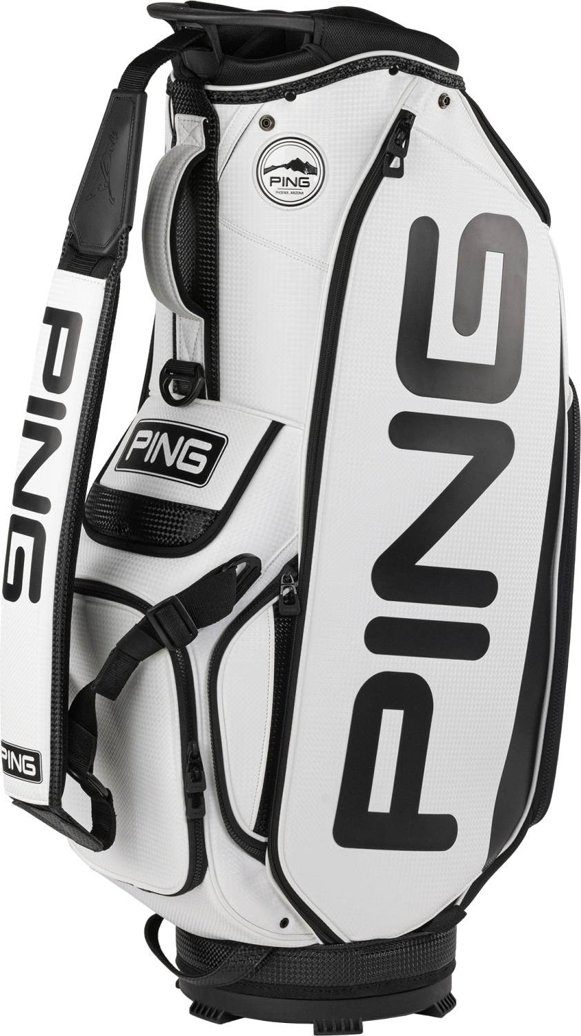 Tour Staff (2025) Staff Vognbag   White Black fra Ping