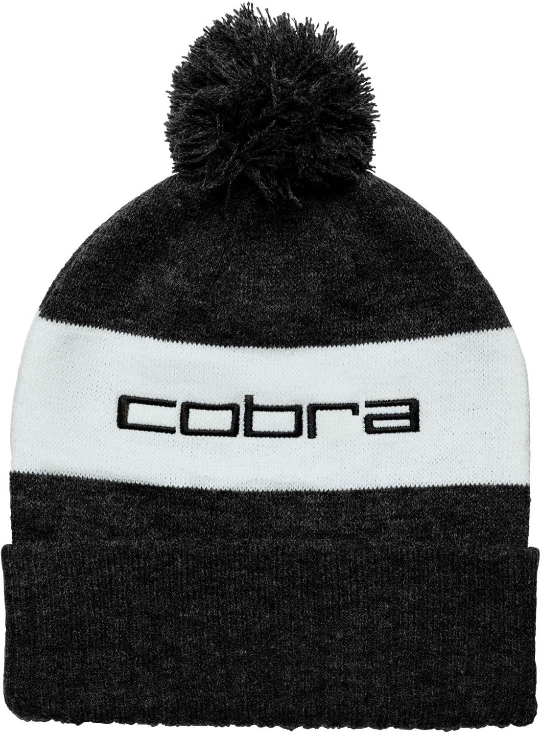 Pom Beanie Herre Hue   Puma Black White Glow   Str. Onesize fra Cobra