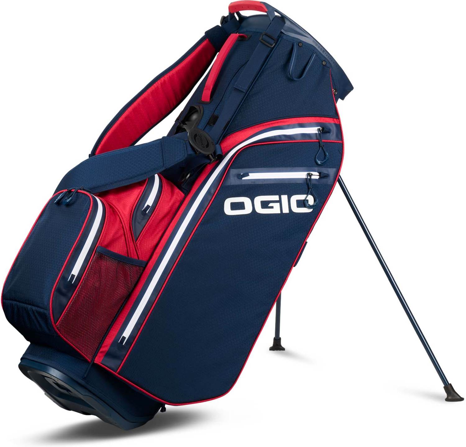 All Elements Hybrid (2025) Vandtæt Bærebag   Red White Blue fra Ogio