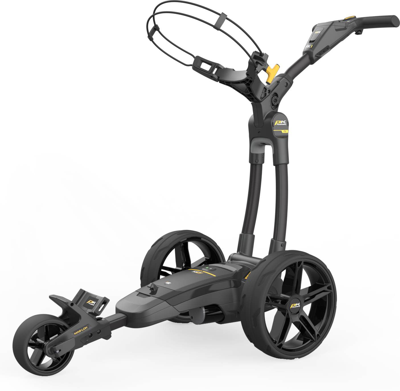 Fx1 Ebs Elektrisk Golfvogn   Black   260wh, 29.6v (36 Huller) fra Powakaddy