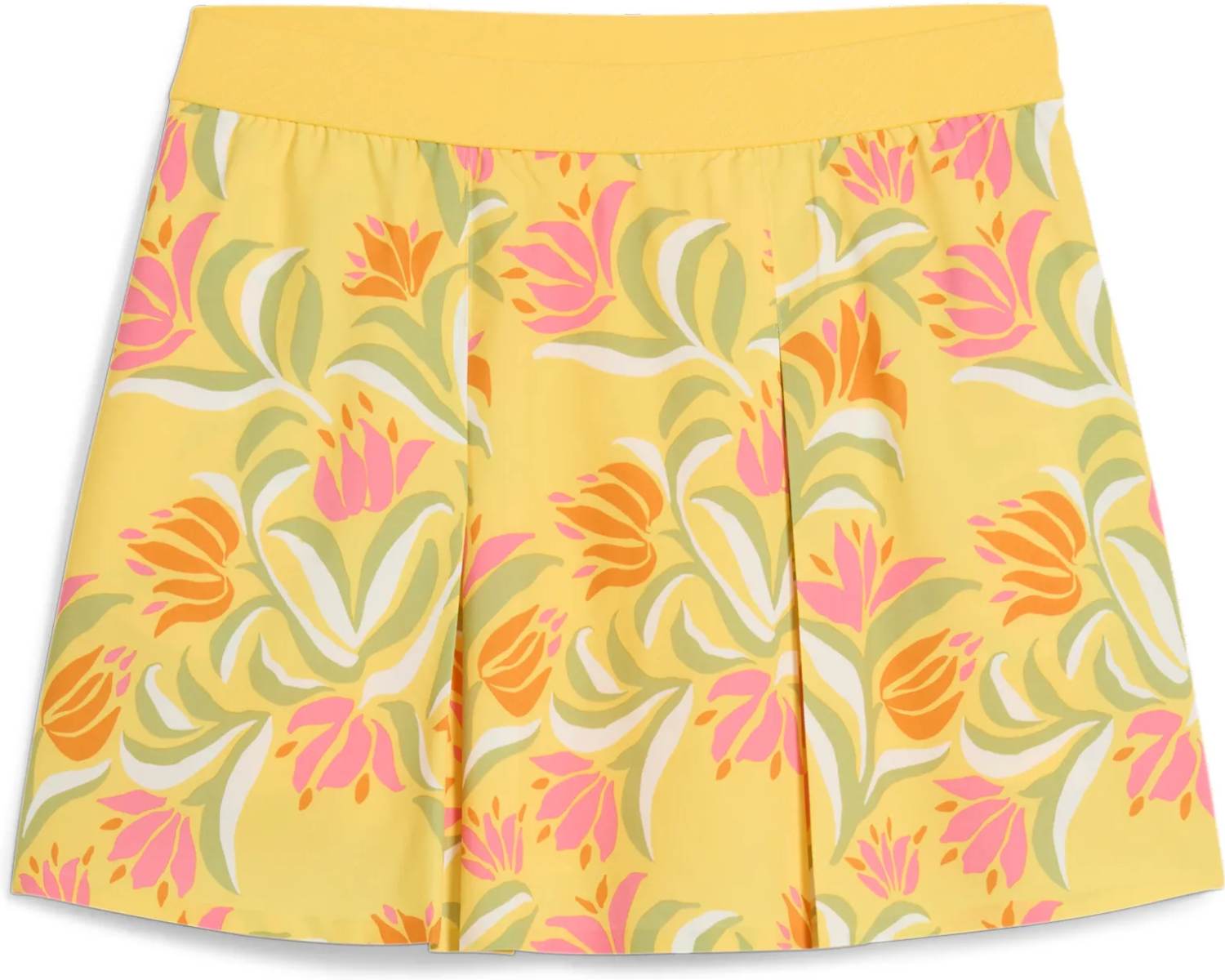 Dani Dazey Pleated Dame Nederdel   Sunny Yellow   Str. L   Normal fra Puma