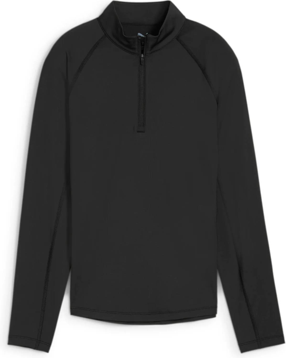 You V Solid 1 4 Zip Dame Pullover     Black   Str. L fra Puma