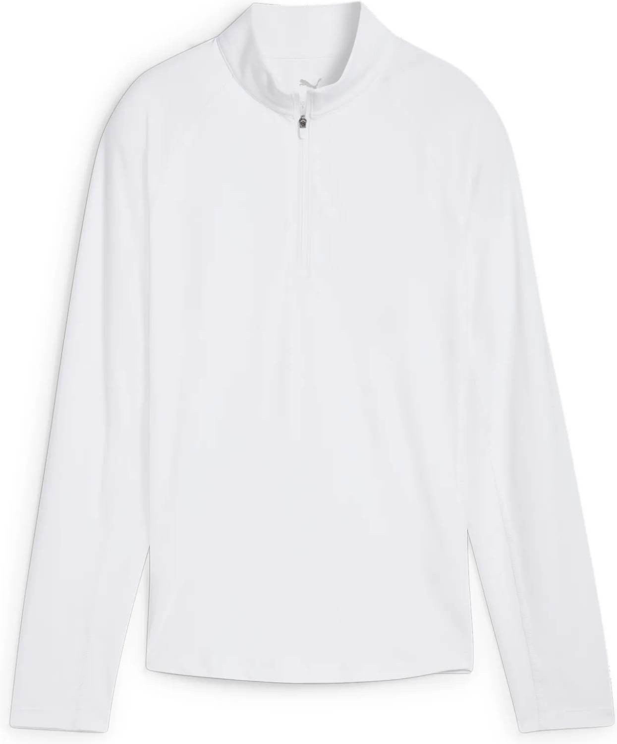 You V Solid 1 4 Zip Dame Pullover   White Glow   Str. L fra Puma