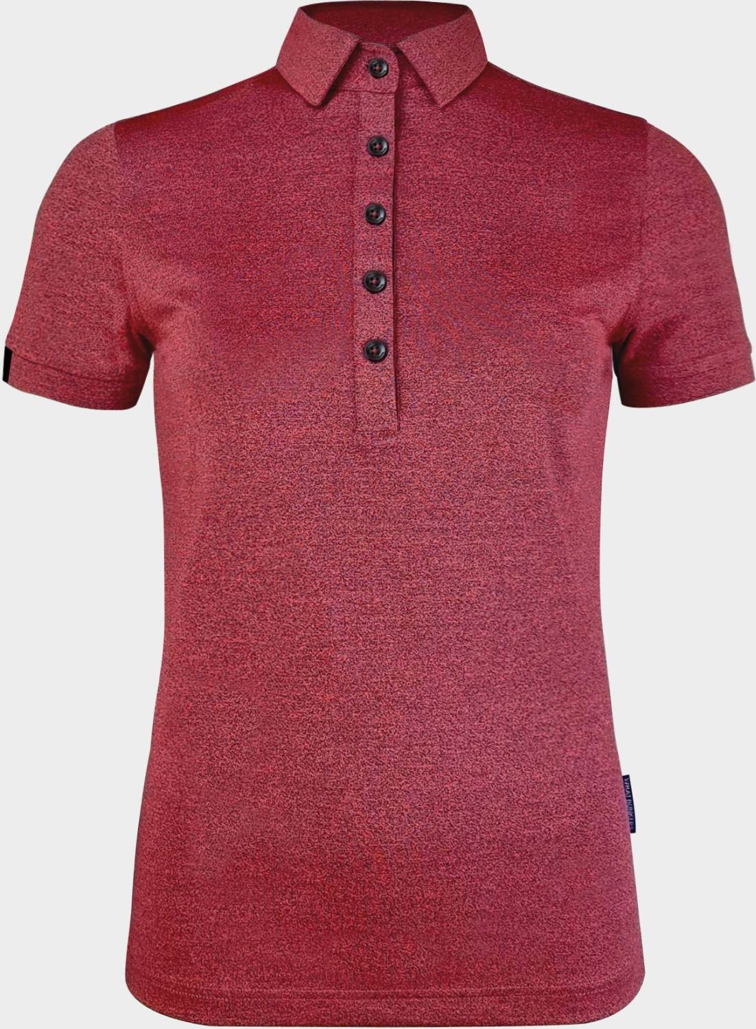 Barbara Dame Poloshirt   Red   Str. X fra What Bunkers