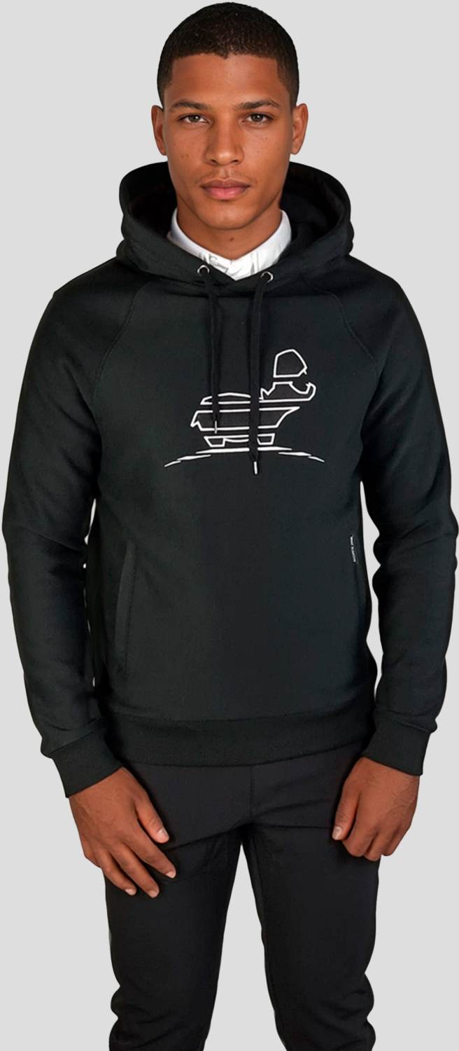 Bob Herre Pullover   Black   Str. X fra What Bunkers