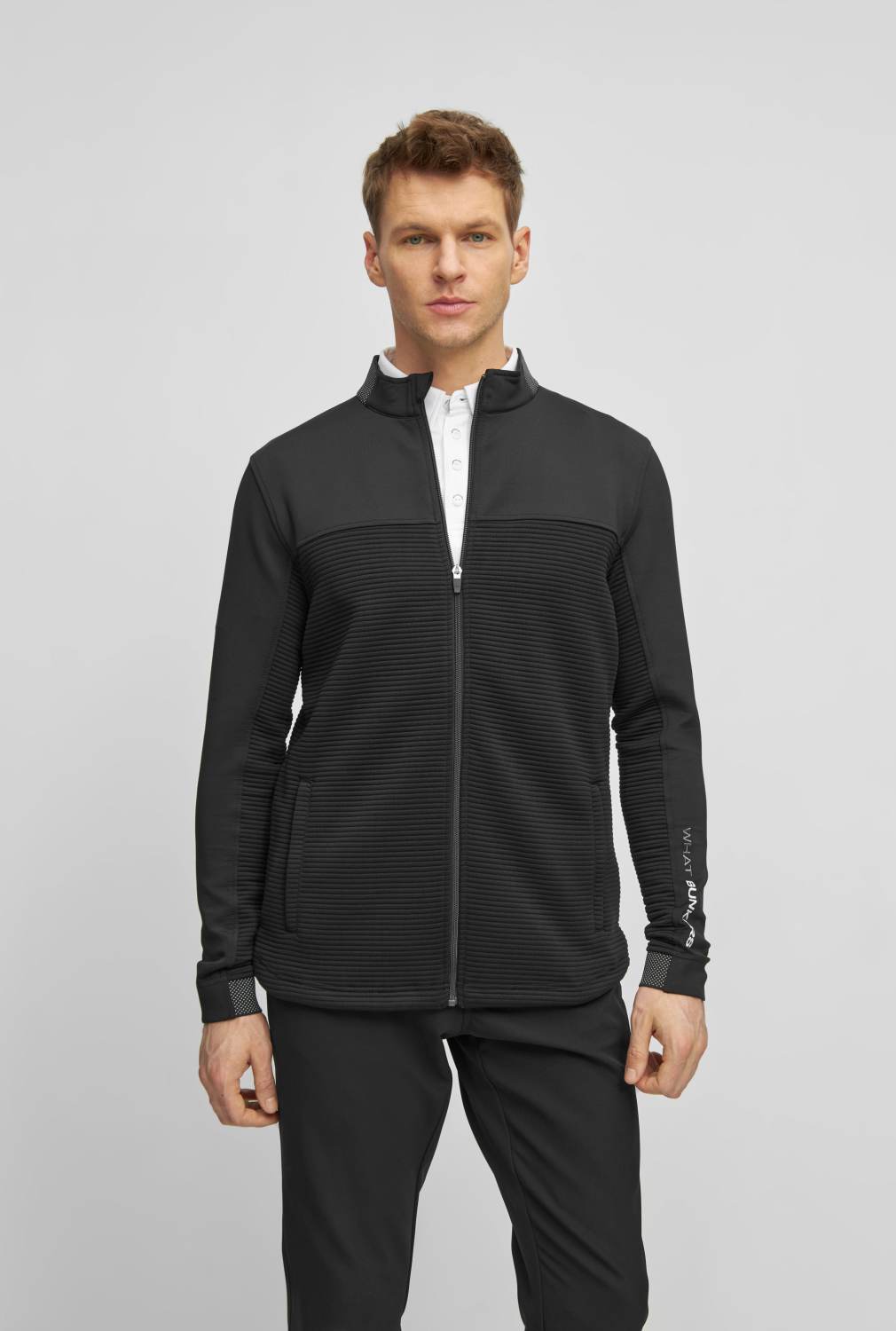 Danny Ii Herre Cardigan   Black   Str. X fra What Bunkers