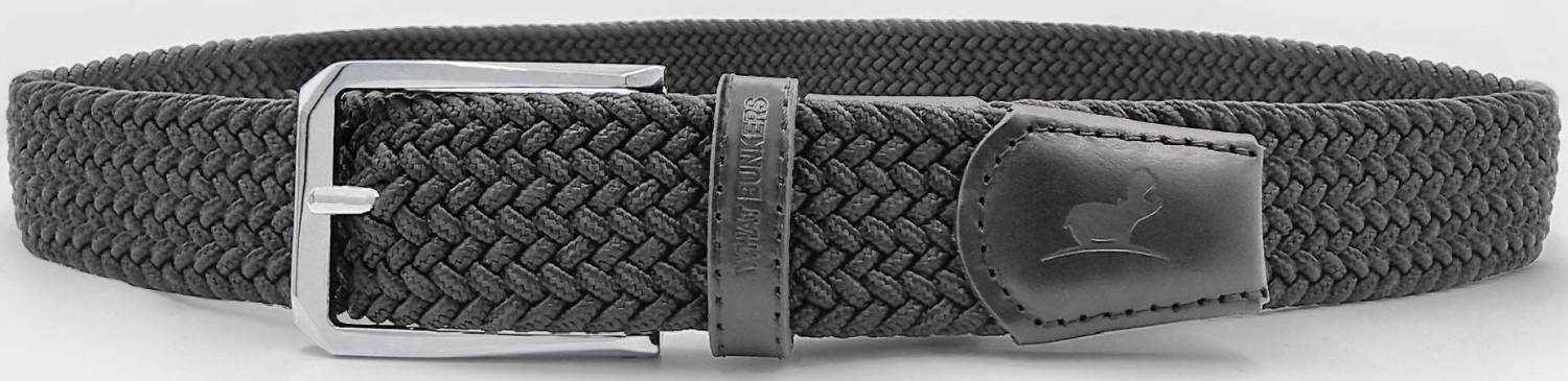 Elastisk Herre Bælte   Grey   Str. 34" 36" fra What Bunkers