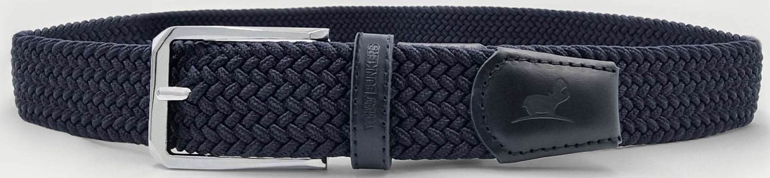 Elastisk Herre Bælte   Navy   Str. 34" 36" fra What Bunkers