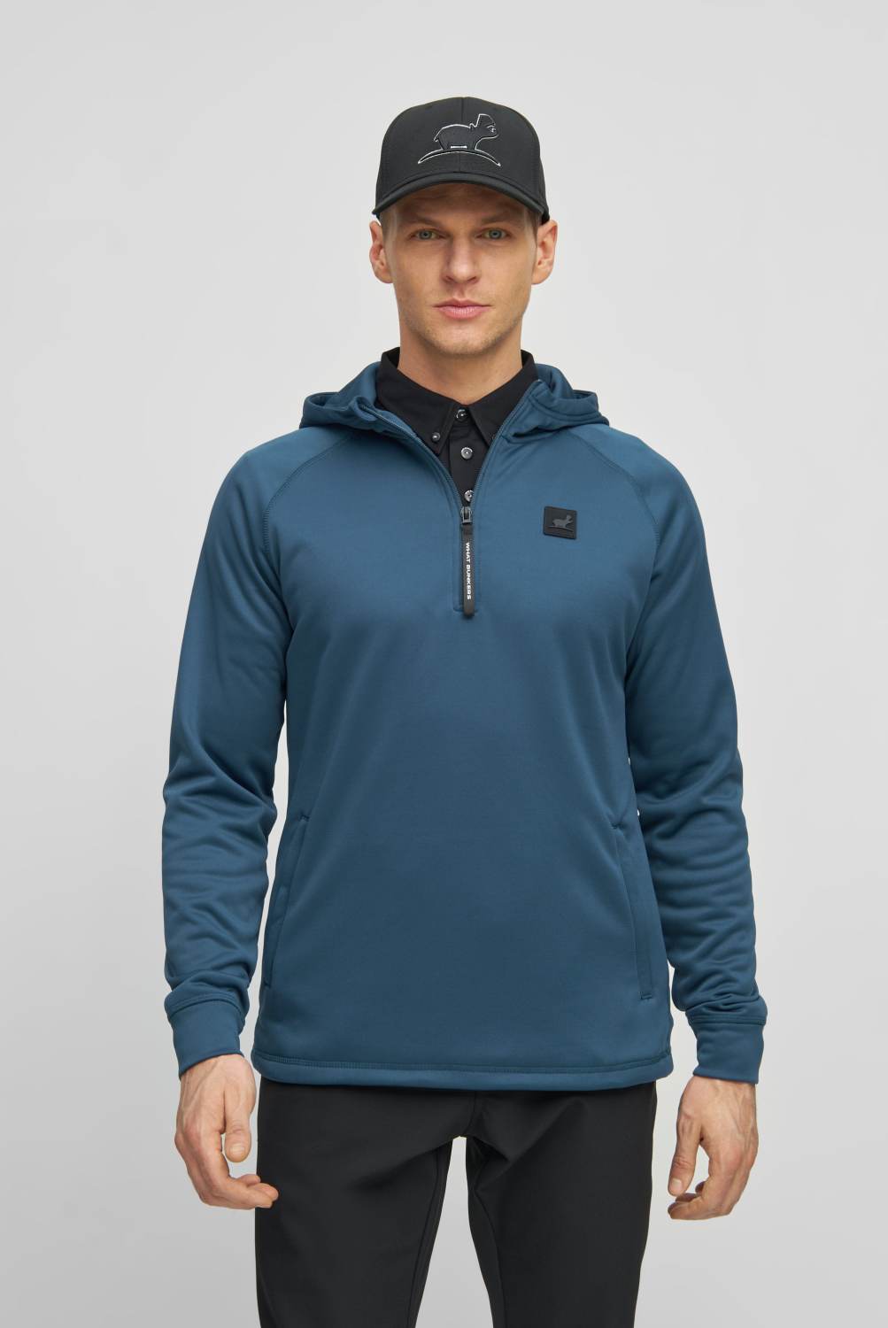 Frank Herre Pullover   Blue   Str. X fra What Bunkers