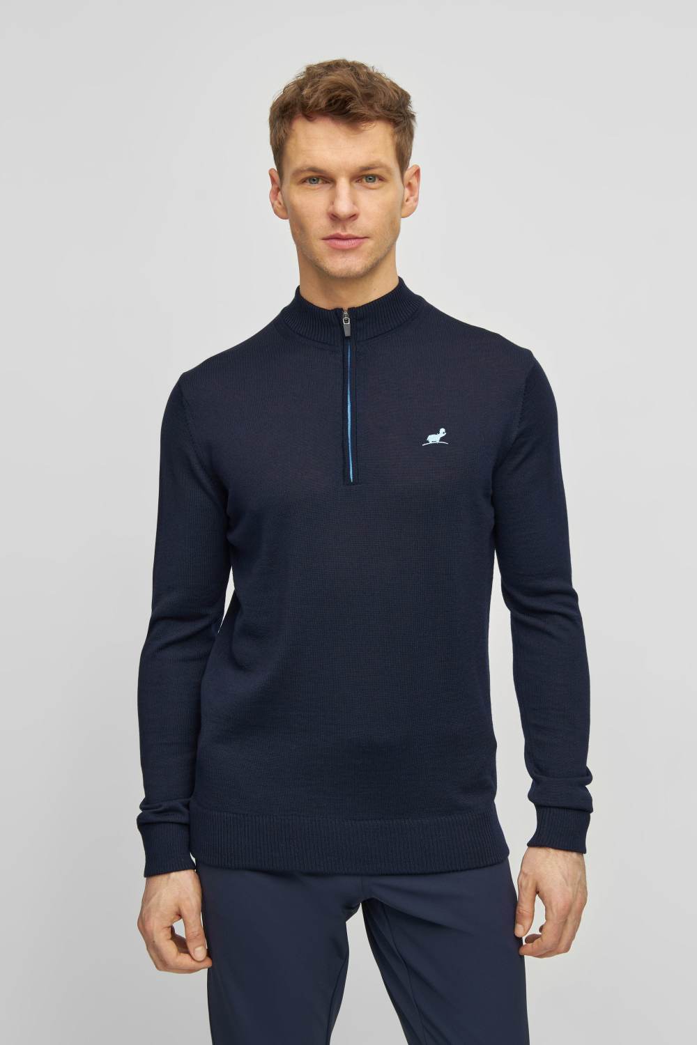 Winston Herre Pullover   Navy   Str. X fra What Bunkers