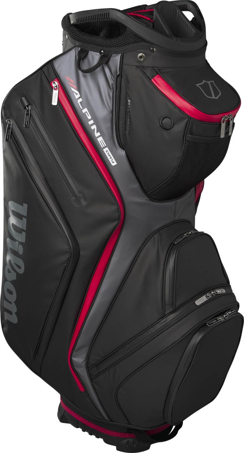 Alpine Dry (2025) Vandtæt Vognbag   Black Gray Red fra Wilson
