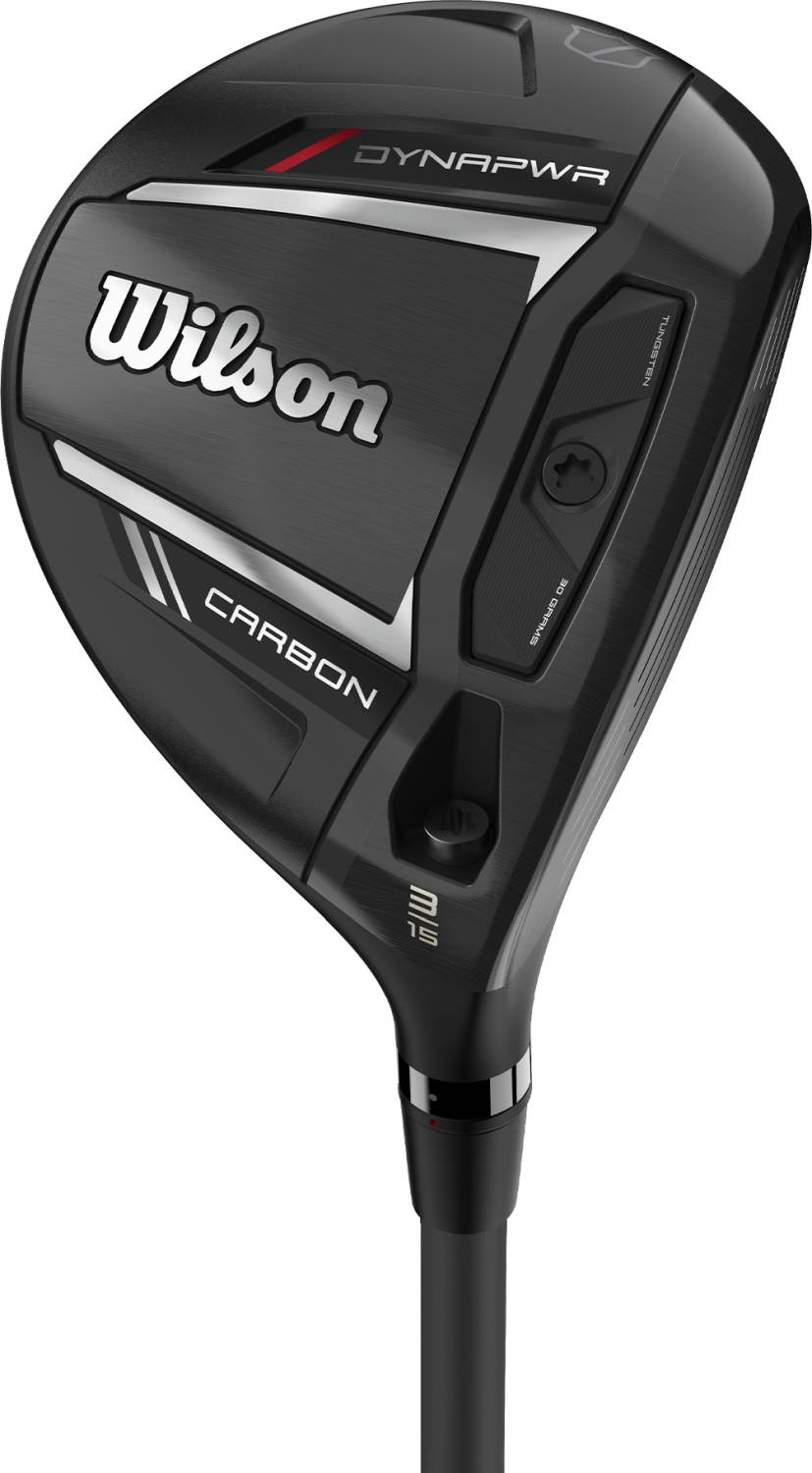 Dynapwr Carbon (2025) Herre Fairwaykølle   Black   Højre   15.0° (3 Kølle)   Fujikura Ventus Blue Fw 6 Regular Grafit fra Wilson