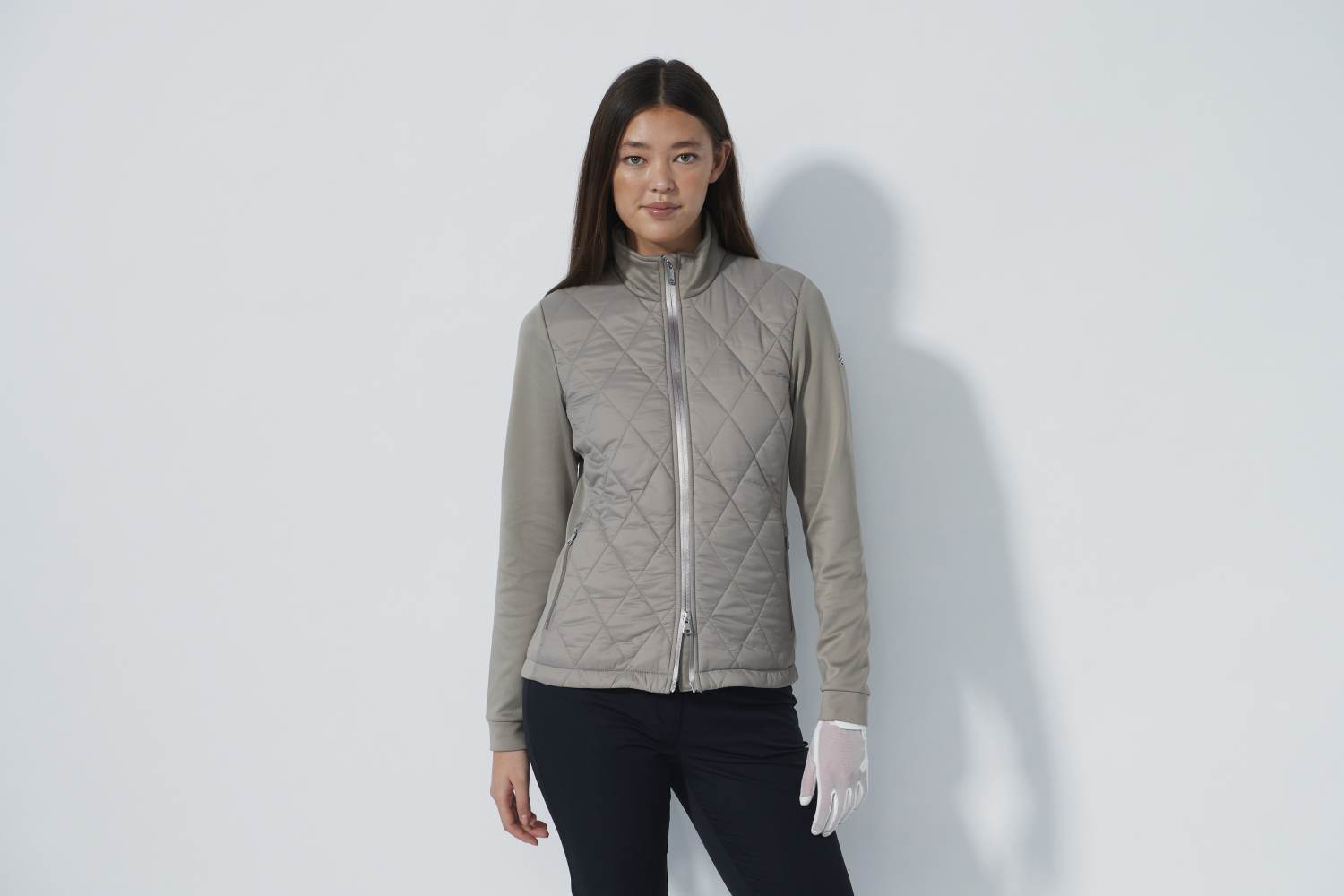 Flex Padded Dame Jakke   Taupe   Str. L fra Daily Sports