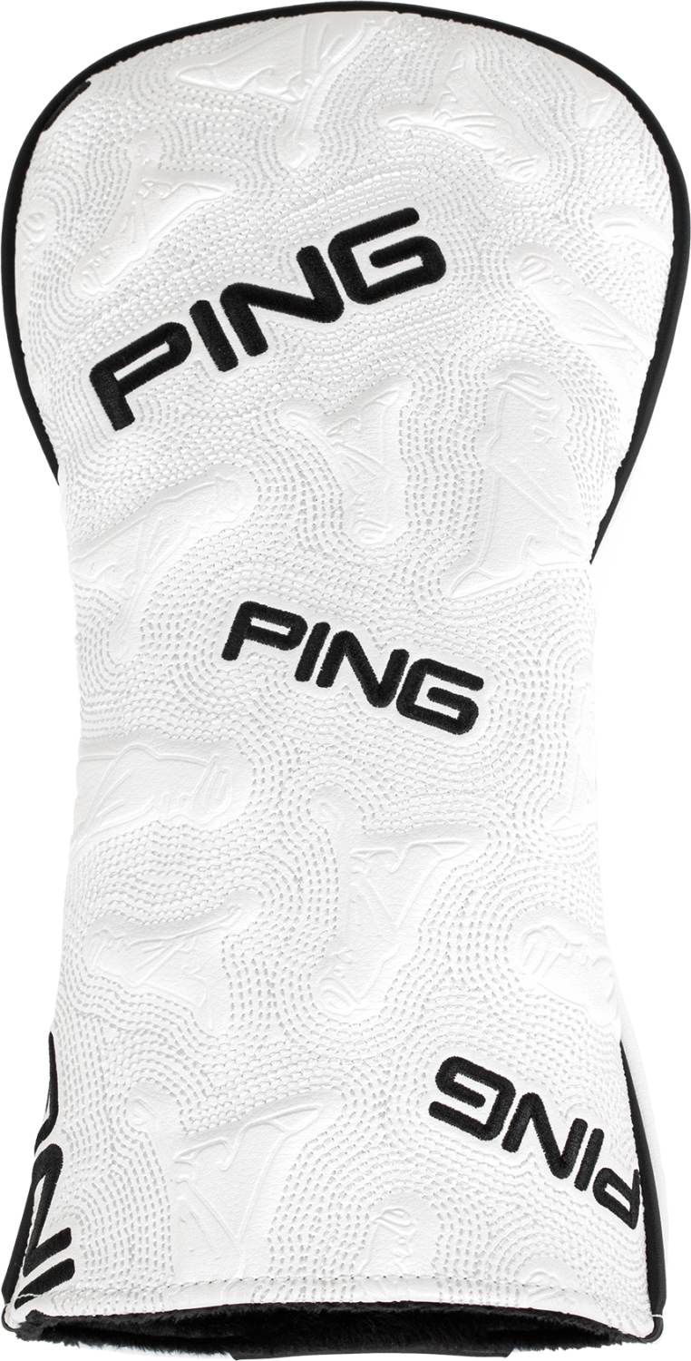 Icon White Driver Headcover fra Ping