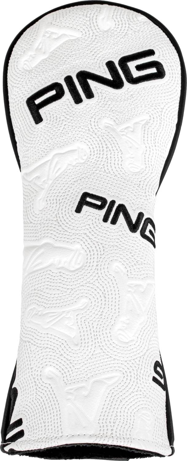 Icon White Fairway Headcover fra Ping