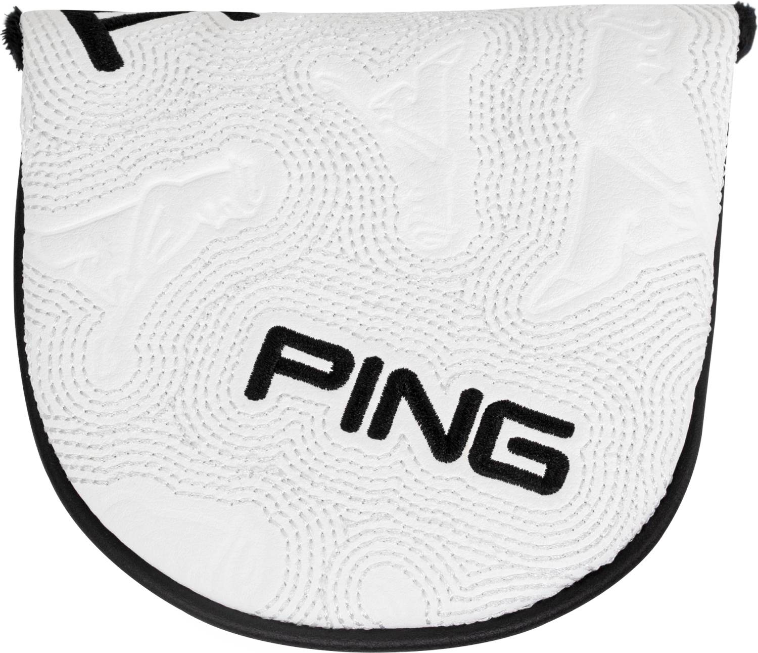 Icon White Mallet Putter Headcover fra Ping
