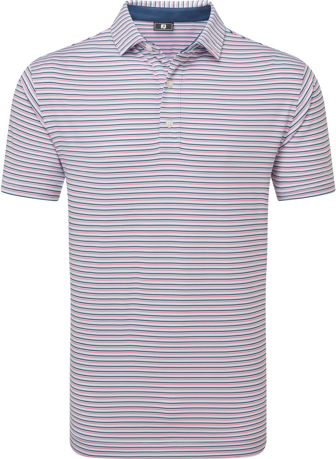 Balance Stripe Lisle Herre Poloshirt   Purple   Str. Xx fra Footjoy