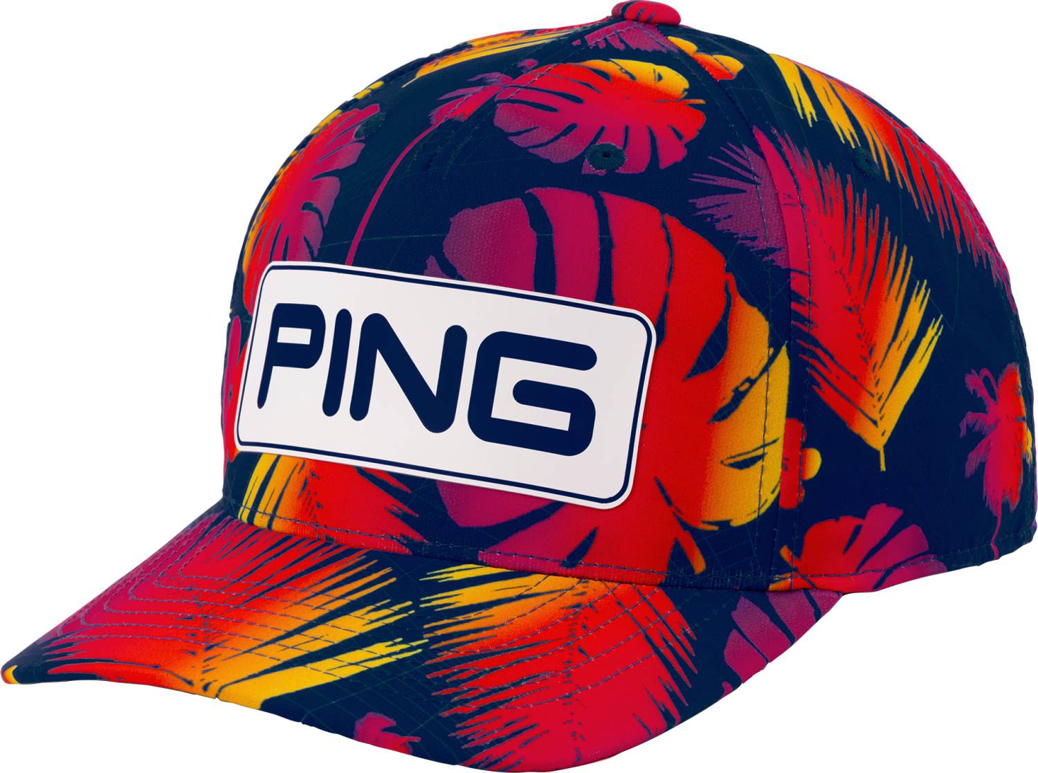 Electric Sunset Tour Snapback Kasket   Navy Electric Sunset   Str. Justerbar fra Ping