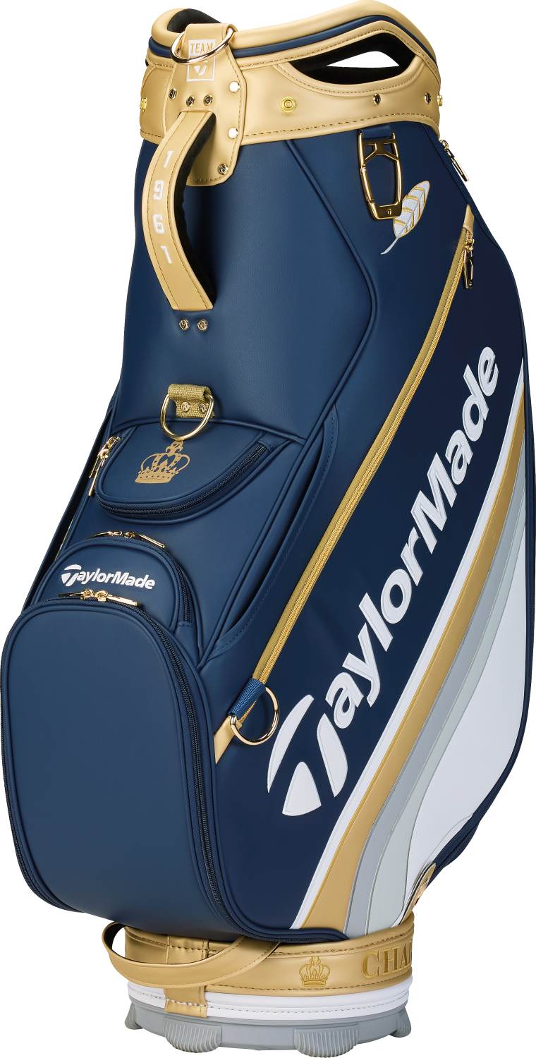Us Pga Championship (2025) Herre Staff Vognbag   Navy Gold fra Taylormade