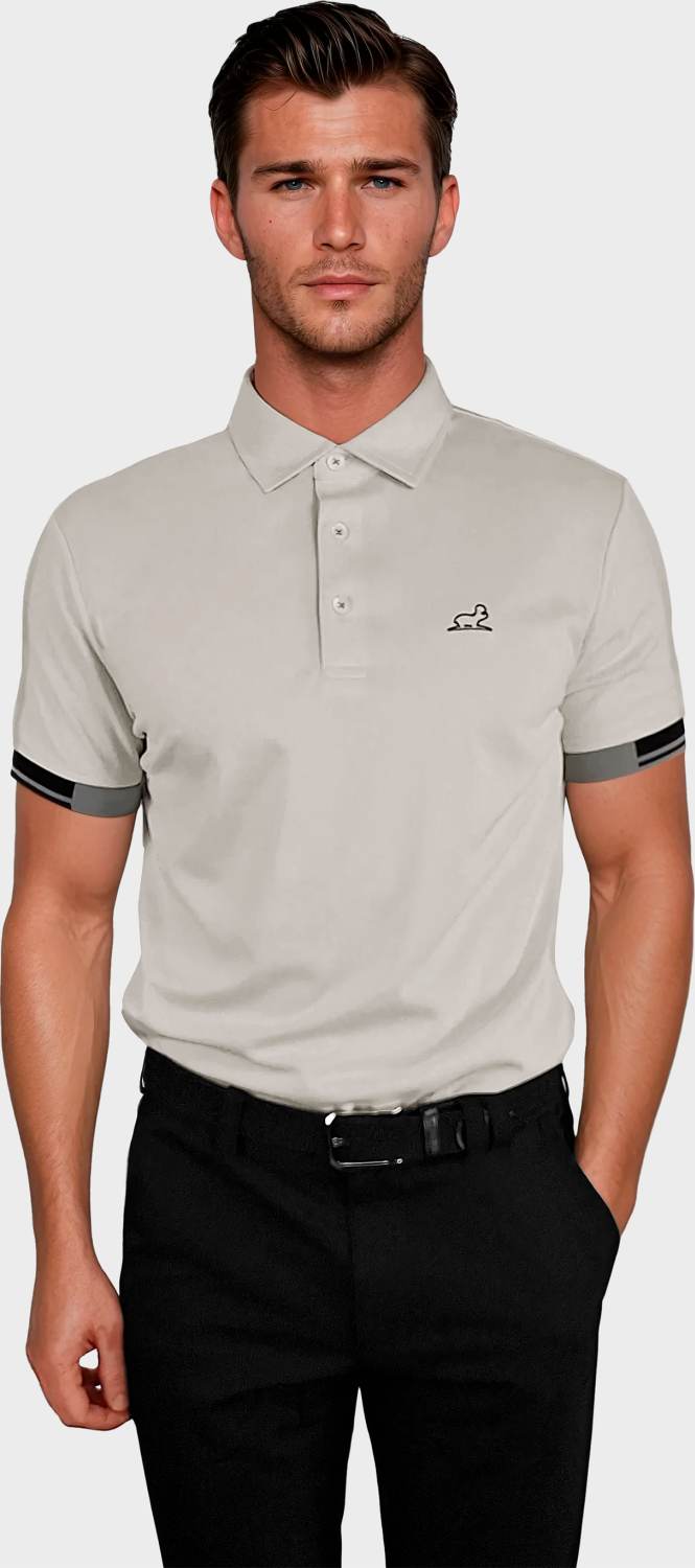 Joseph Herre Poloshirt   Beige   Str. X fra What Bunkers